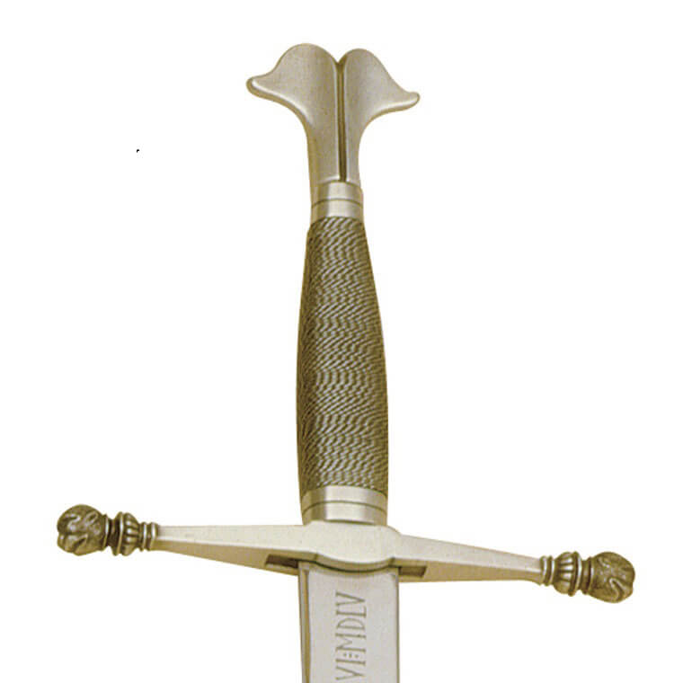 Espada de Carlos V bronce con hoja grabada Marto 381