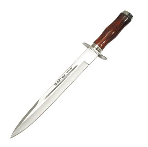 Cuchillo de caza Muela Urial-26CO con mango de madera de cocobolo...