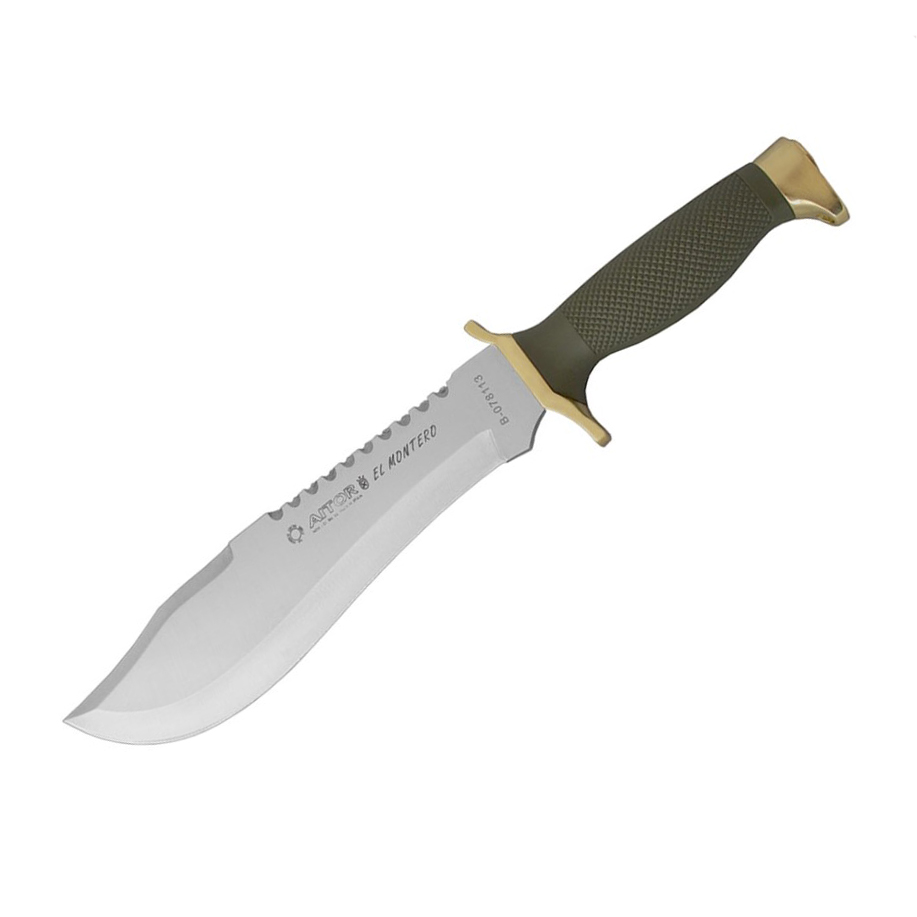 Coltello Militare Aitor Montero 16011 con lama satinata