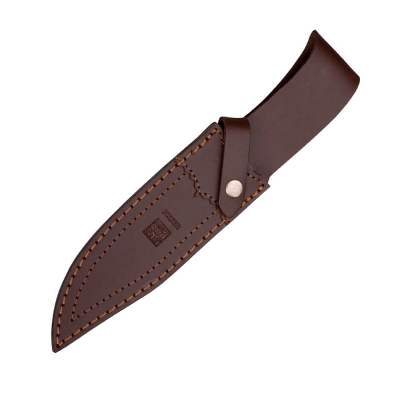 Cuchillo de caza Joker Gamo con mango de madera de olivo y hoja de 15.5 cm