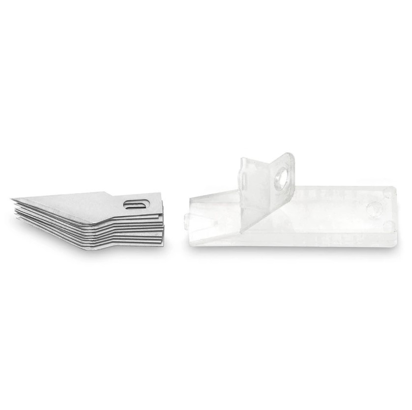 Pack de 10 cuchillas para cutter escalpelo de 6 mm 3 Claveles