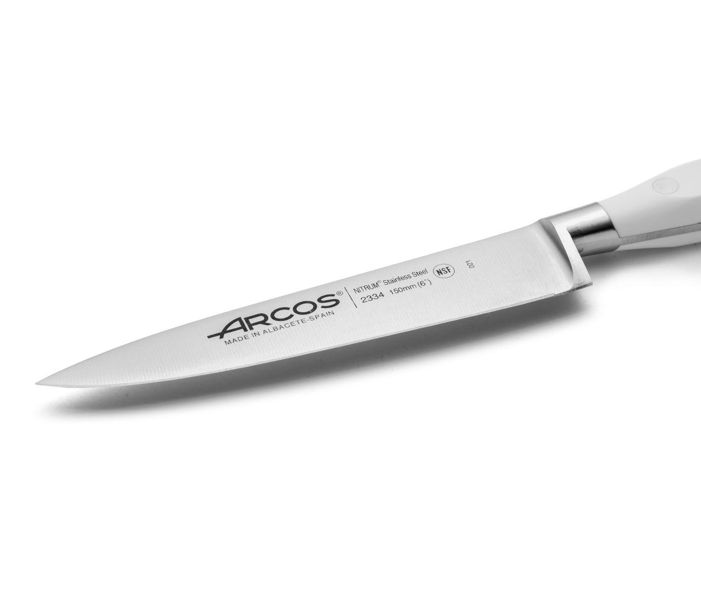 Cuchillo cocinero Arcos Riviera Blanca 15 cm