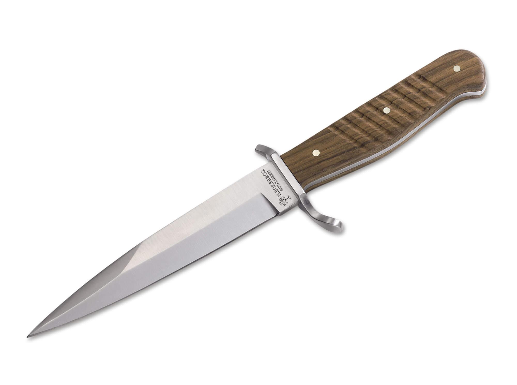 Cuchillo Boker Trench Knife con hoja de acero al carbono