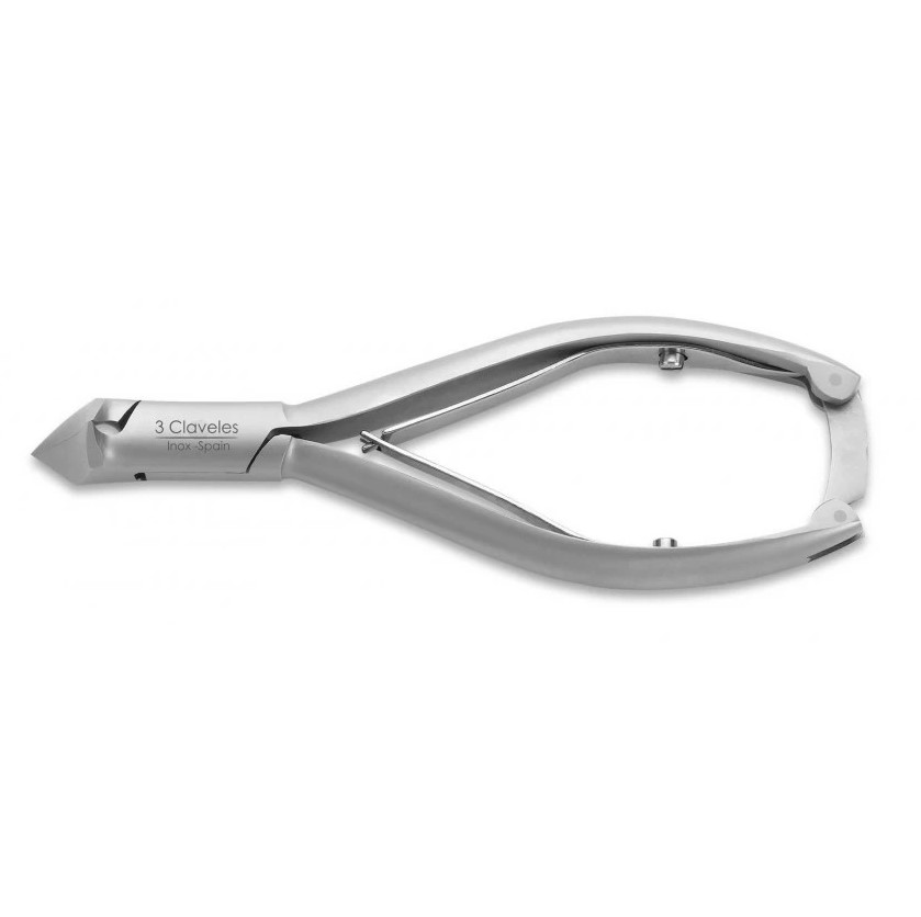 Alicate para uñas corte frontal acero inoxidable y cobalto 3 Cla...