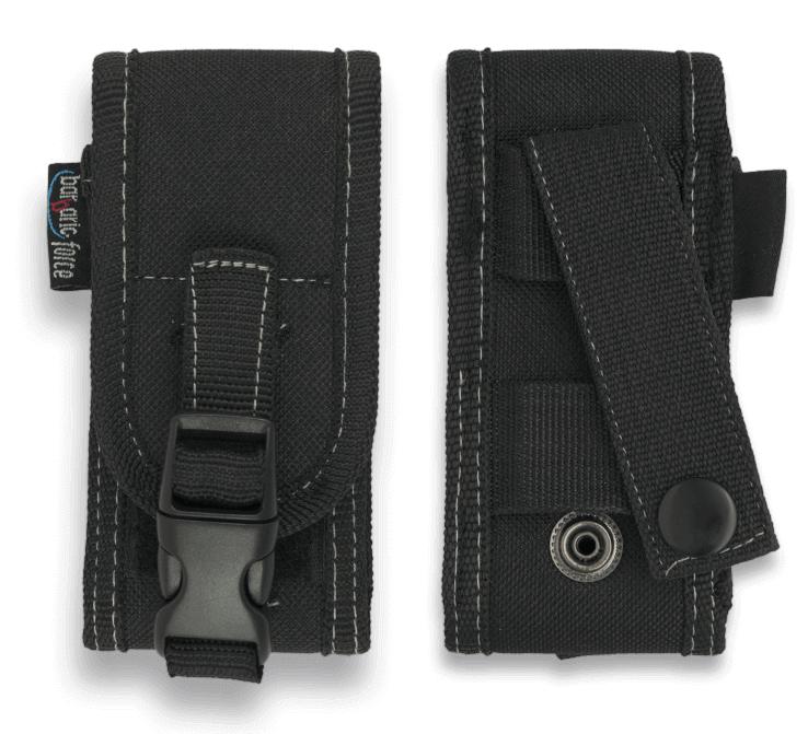 Funda para navaja con cierre broche y sistema Molle