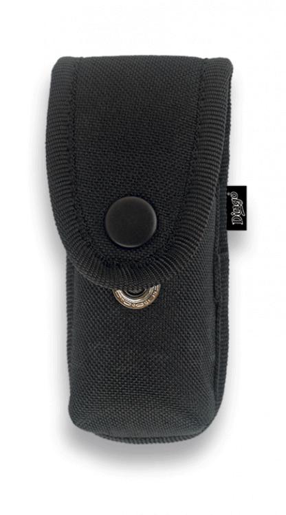 Funda para navajas, de nylon negro acolchado ajustable en dos posiciones