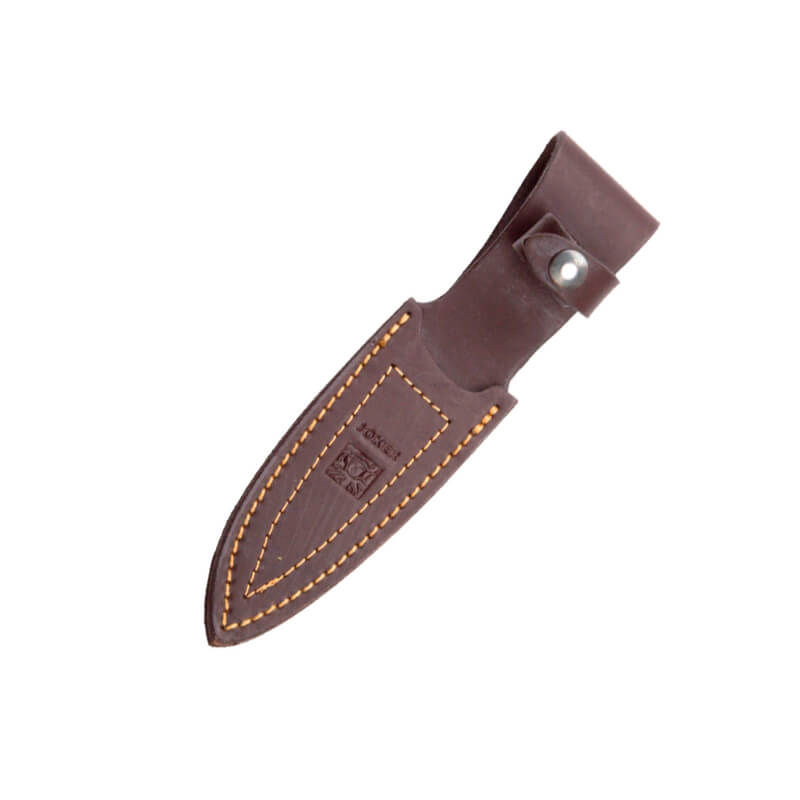 Cuchillo de caza Joker Pantera con mango de madera de olivo y hoja drop point de 10 cm