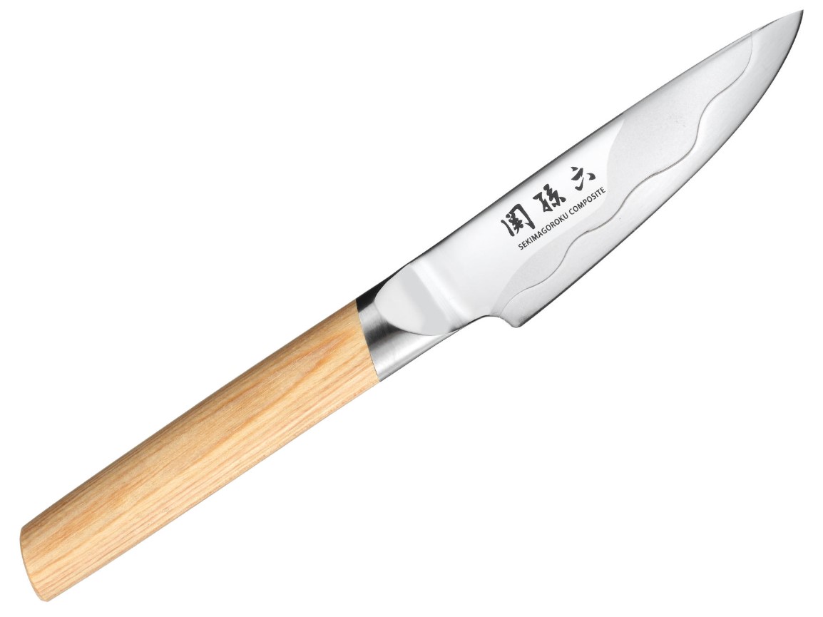 Cuchillo mondador KAI Seki Magoroku Composite con hoja de 9 cm MG...