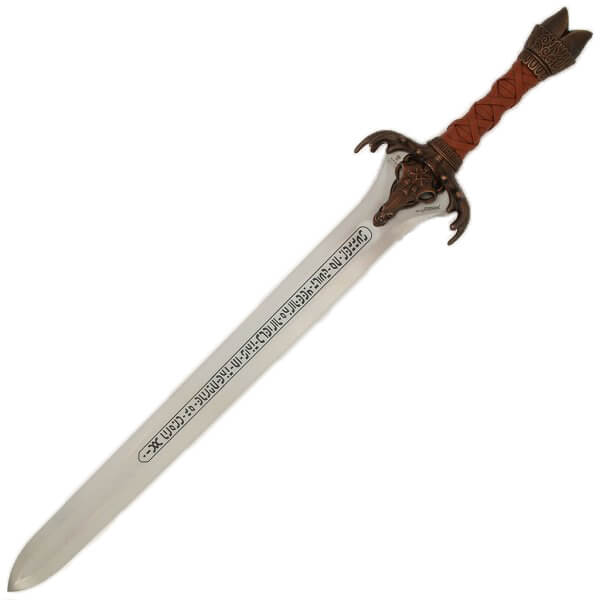 Espada de Conan Padre con puño de bronce fabricada por Marto