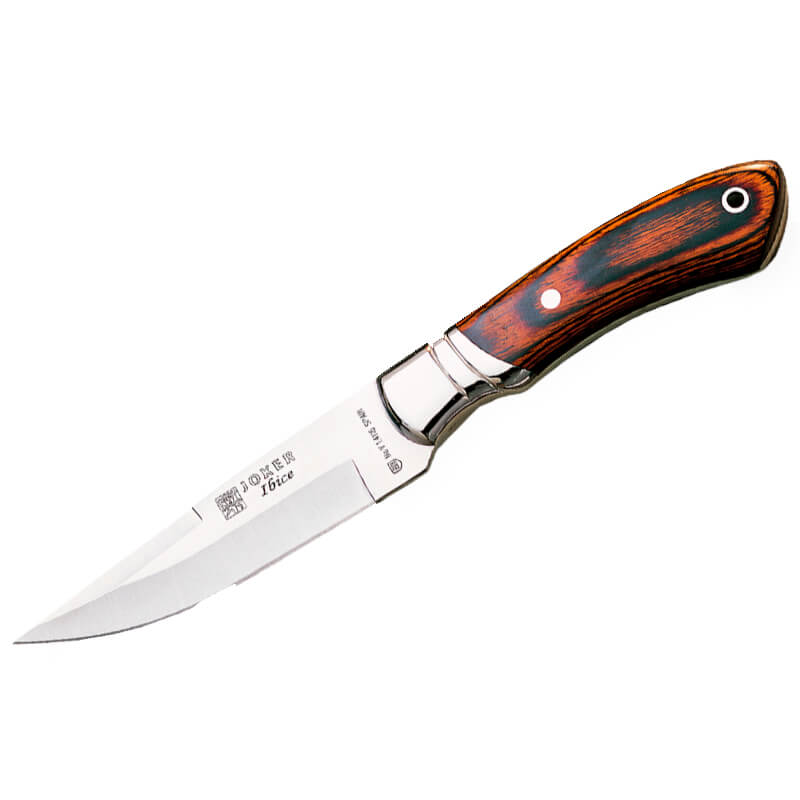 Cuchillo de caza Joker Ibice con mango de estamina y hoja de 12.5...