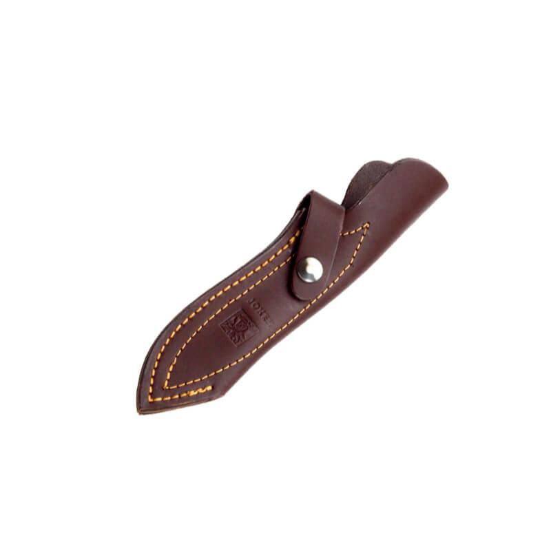 Cuchillo de caza Joker Corzo con mango de madera roja
