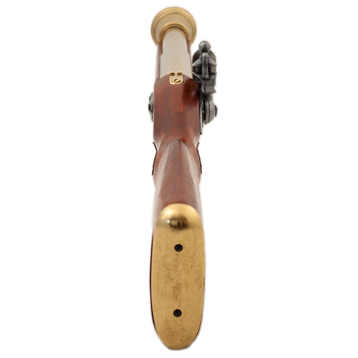 Trabuco pirata, Inglaterra s. XVIII, fabricado en madera y metal con detalles de latón