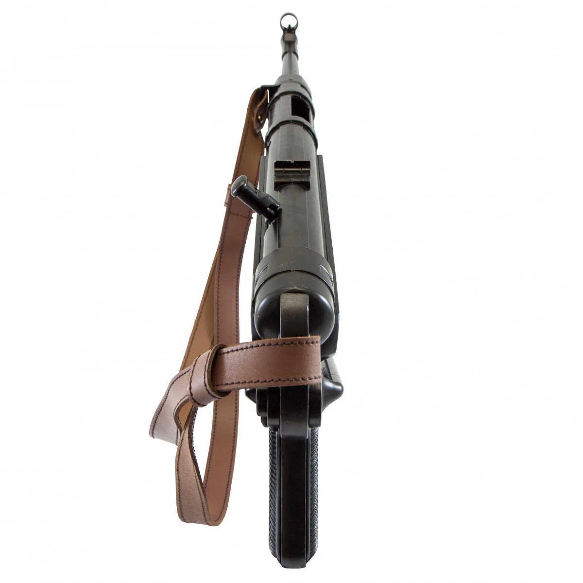 Réplica de ametralladora MP40, Alemania 1940 fabricada en metal y plástico