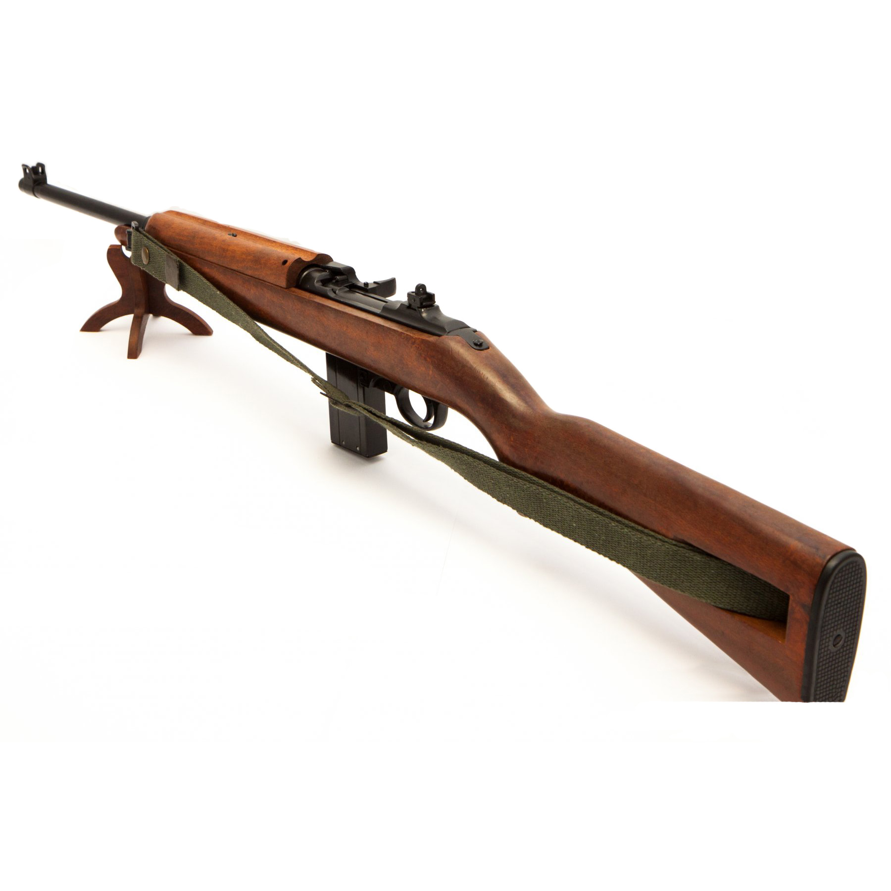 Replica de carabina M1 Winchester calibre 30, USA 1941 con correa de tela
