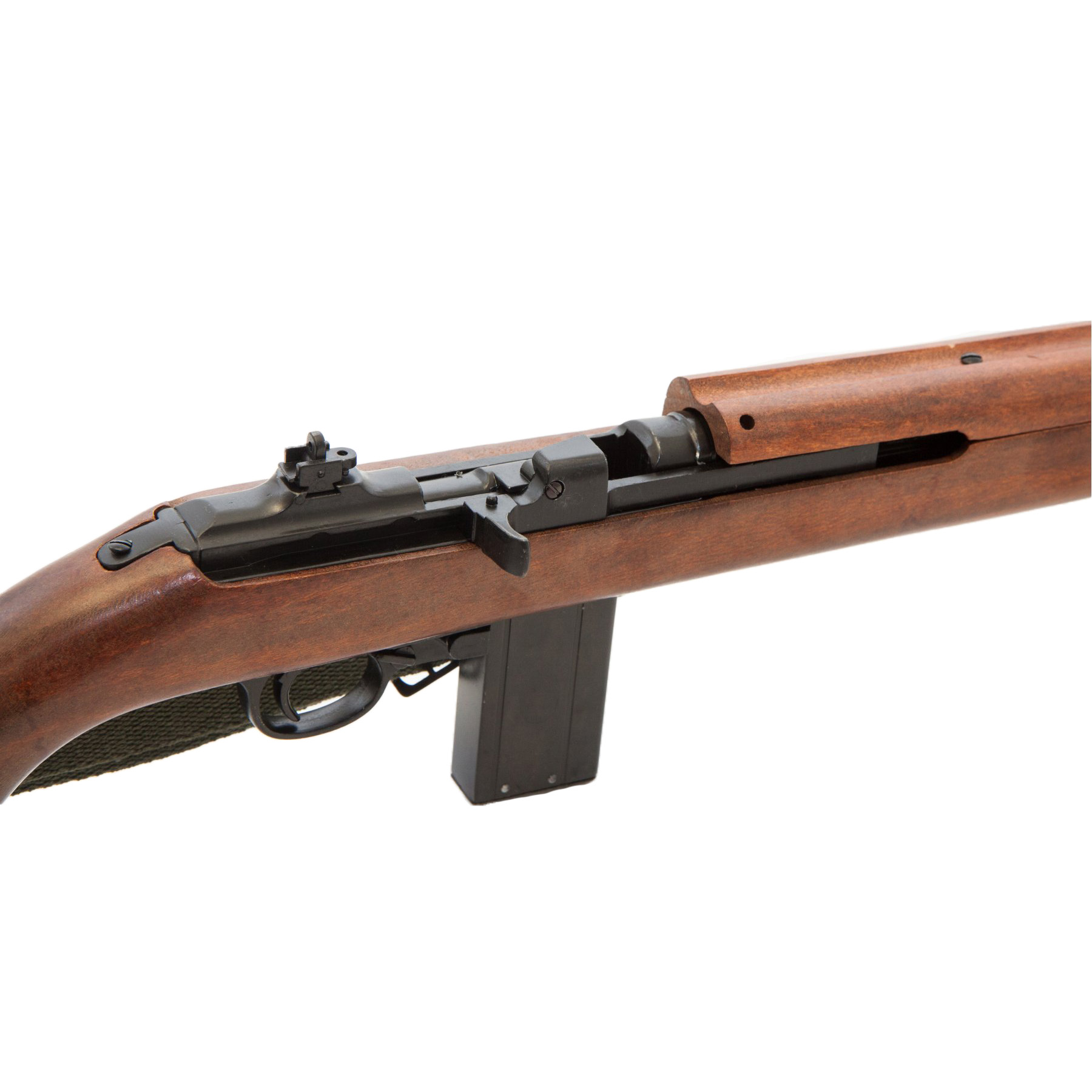 Replica de carabina M1 Winchester calibre 30, USA 1941 con correa de tela