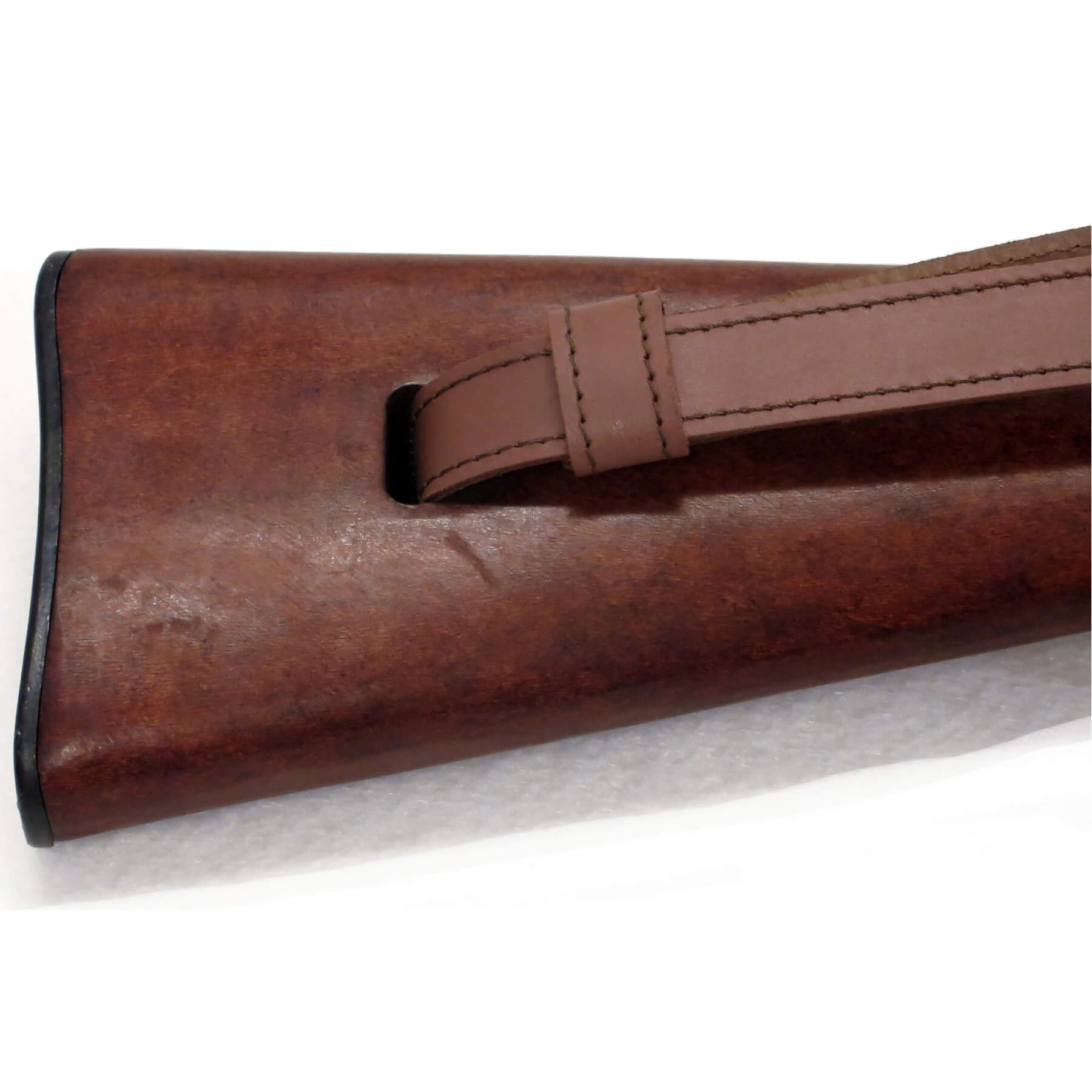 Replica de ametralladora MP41, Alemania 1940 con correa de piel