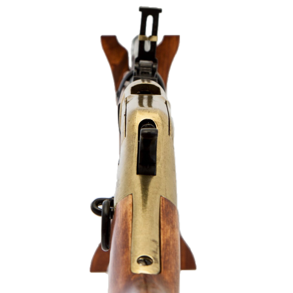 Carabina modelo 66, USA 1866, fabricado en metal acabado latón y madera