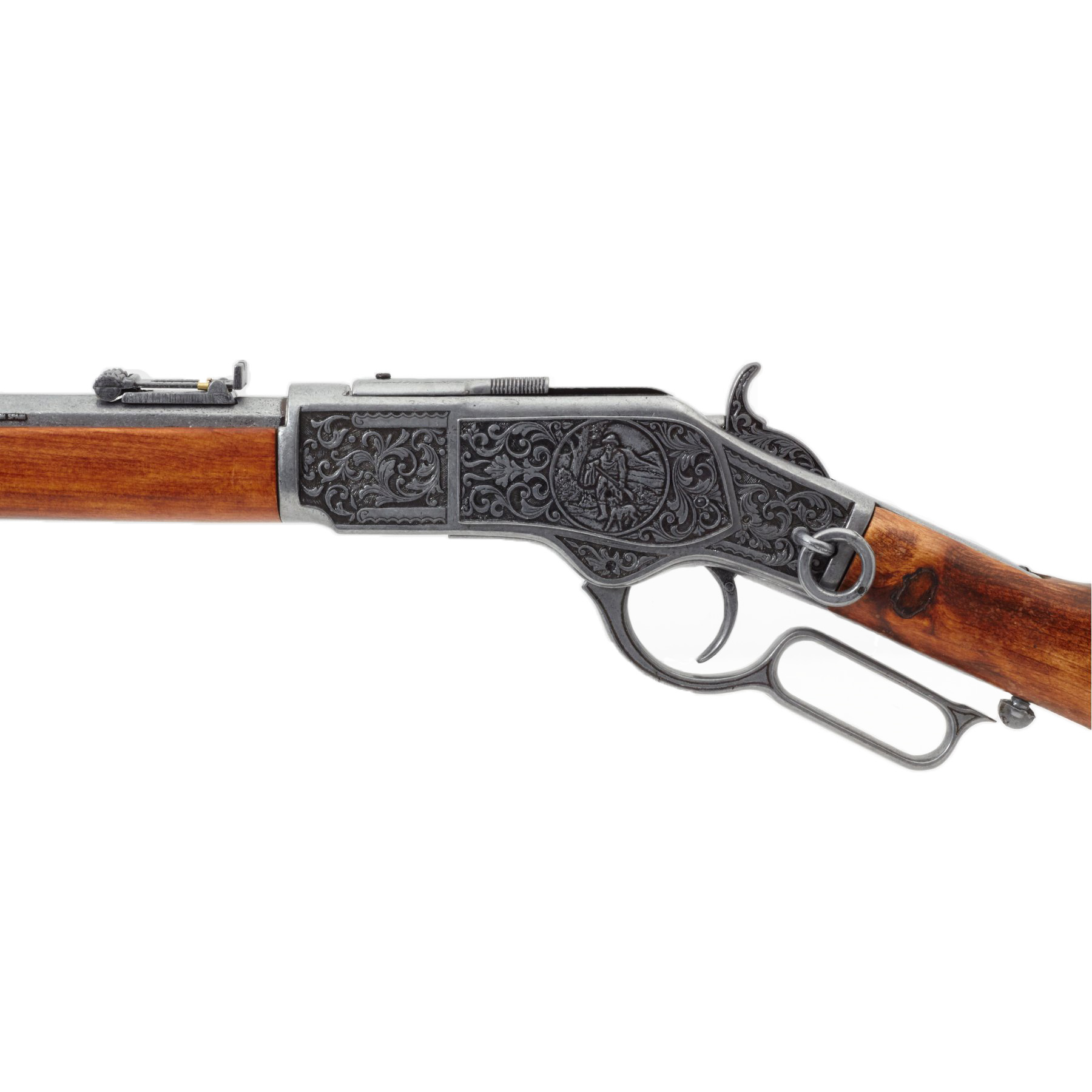 Carabina modelo 73, USA 1873, fabricado en metal y madera