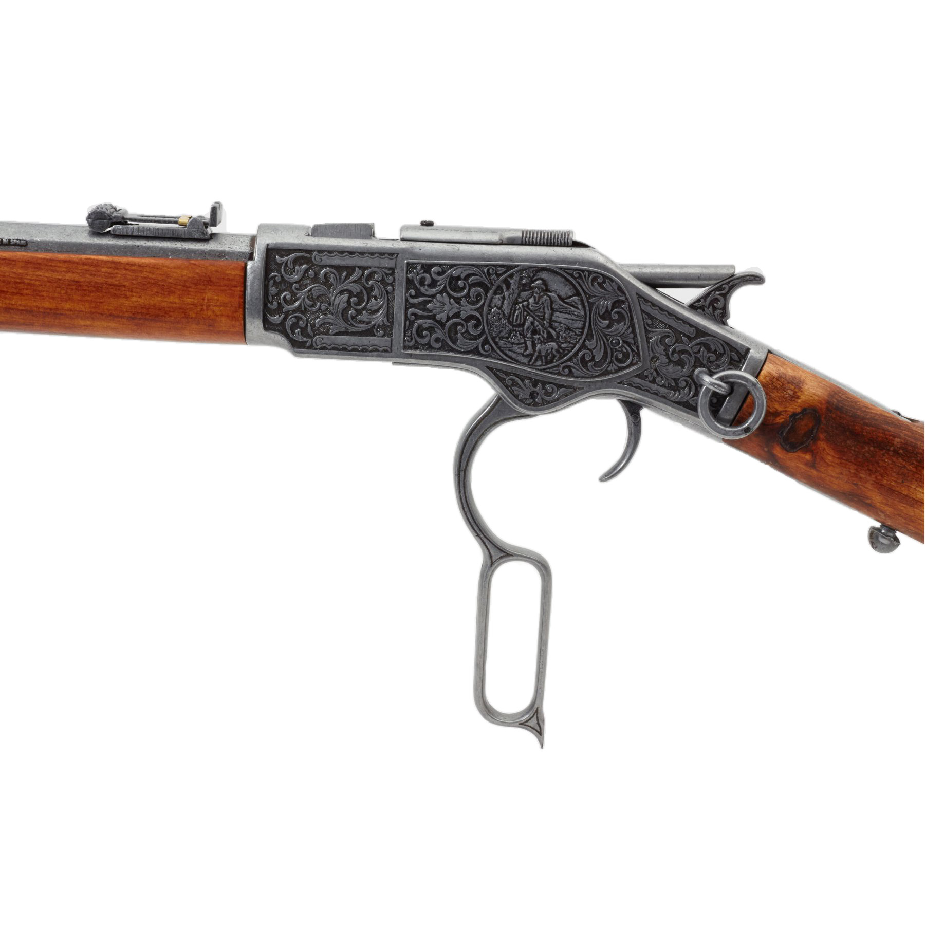 Carabina modelo 73, USA 1873, fabricado en metal y madera