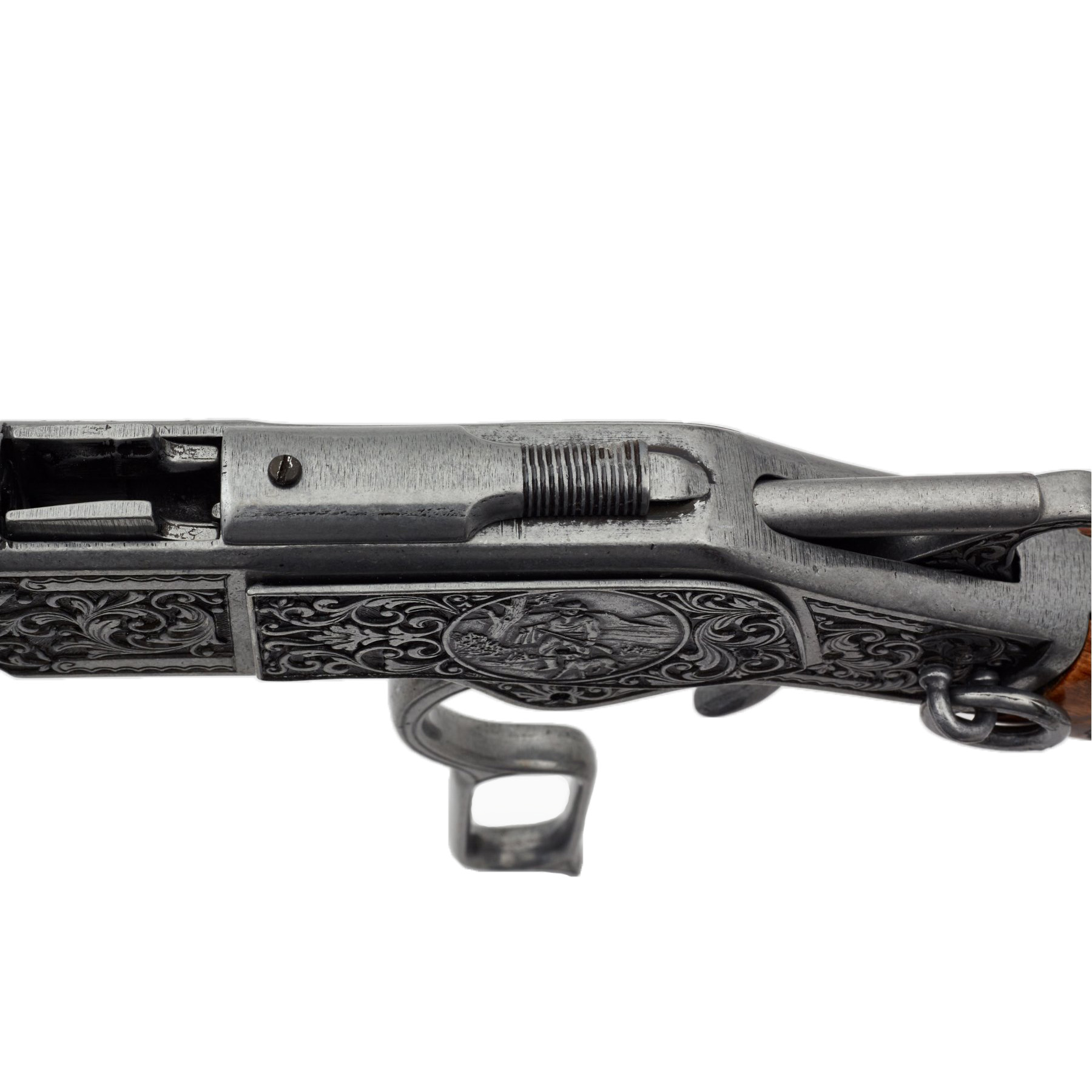 Carabina modelo 73, USA 1873, fabricado en metal y madera