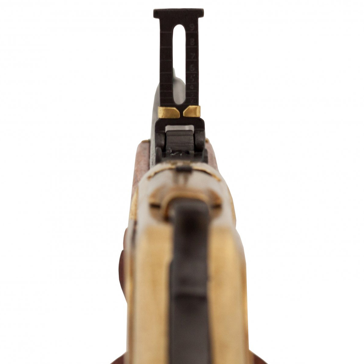 Carabina modelo 73, USA 1873, fabricado en metal acabado latón y madera