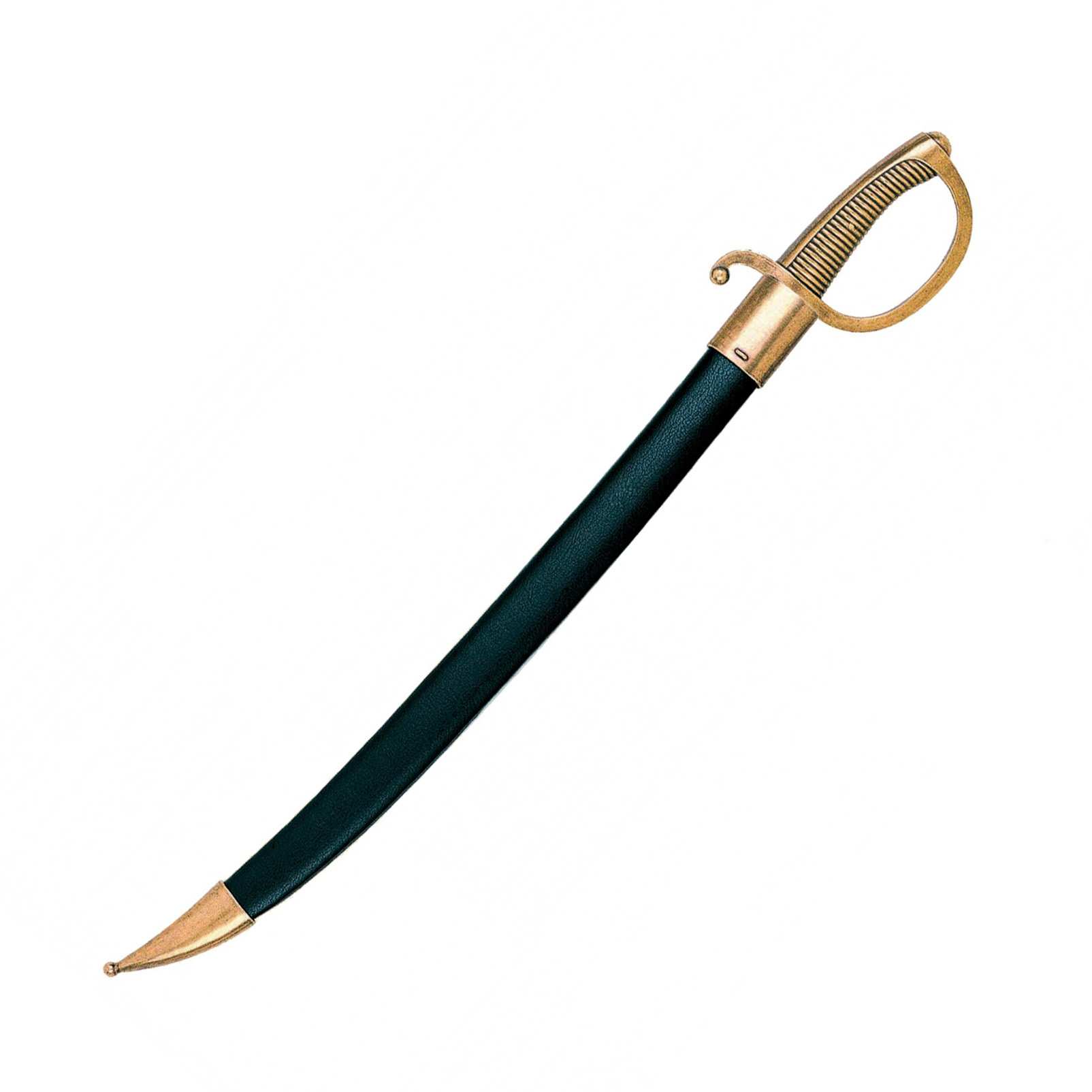 Sable Briquet, Francia S. XIX, fabricado en metal con funda de plástico forrada
