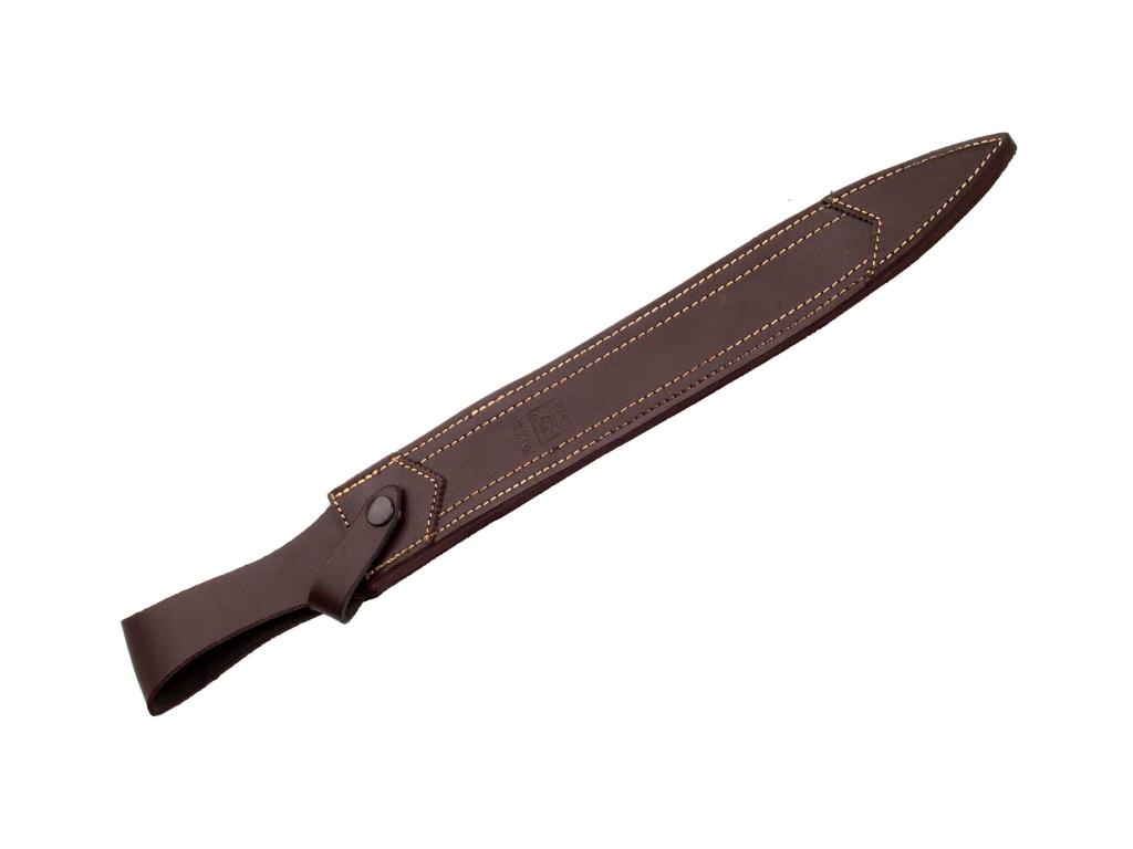 Cuchillo de caza Joker Chamois con puño de madera de olivo y hoja de 33 cm