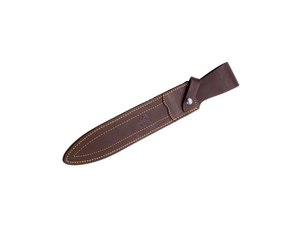 Cuchillo de caza Joker Chamois con puño de madera de olivo y hoja de 25,5 cm