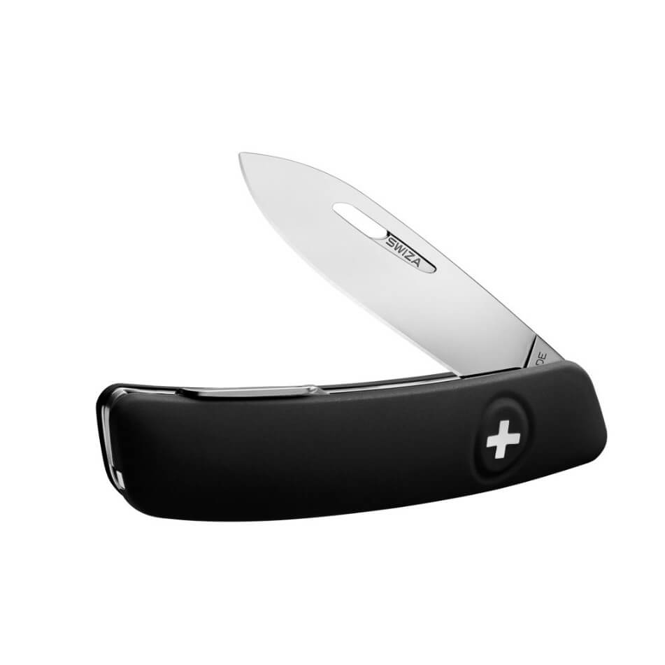 Navaja multiusos Swiza D01 negra con 6 funciones KNI.0010.1010