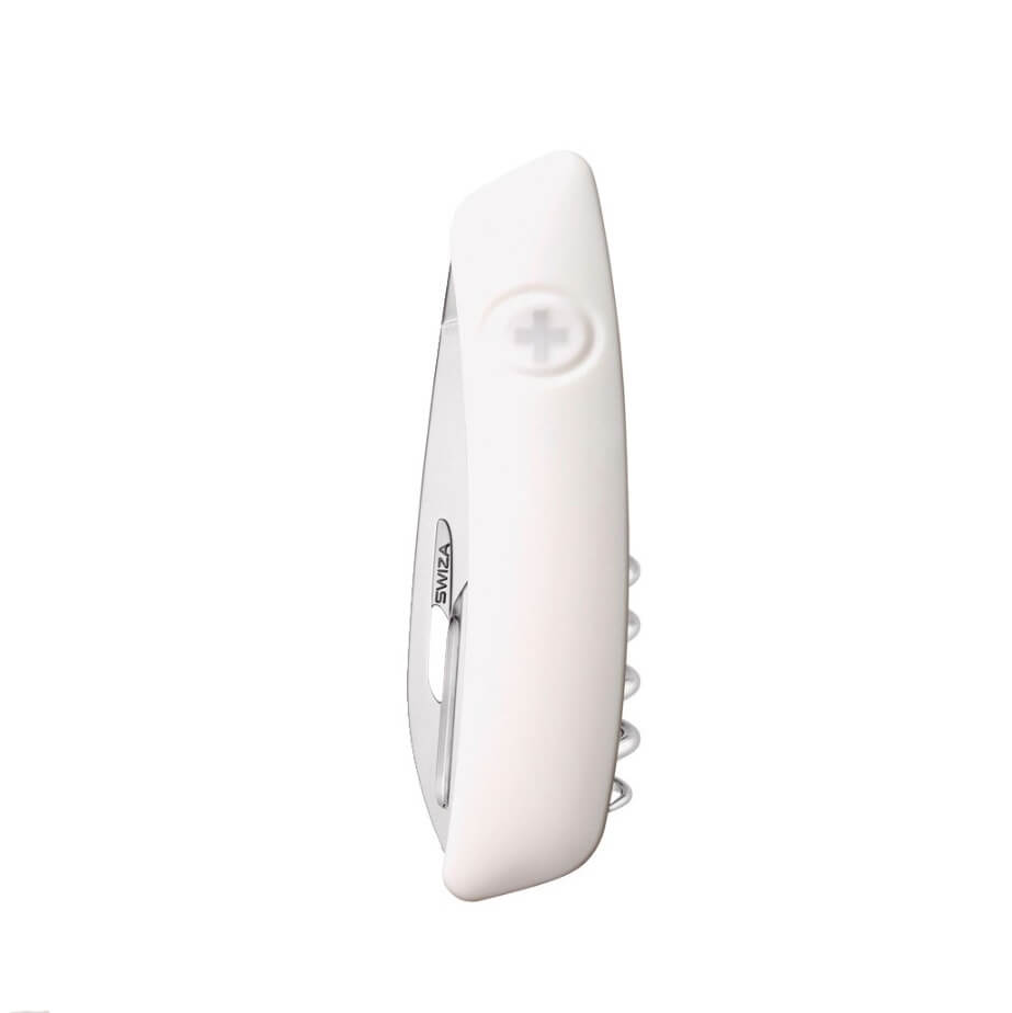 Navaja multiusos Swiza D01 blanca con 6 funciones KNI.0010.1020