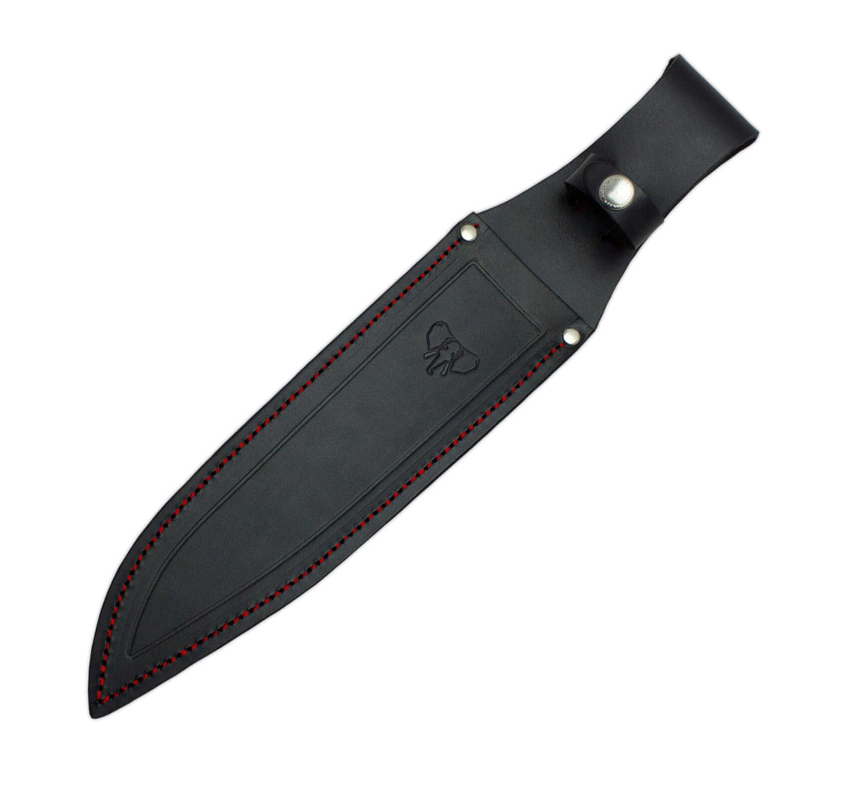 Cuchillo Cudeman Bowie 106-M con puño de micarta negra y hoja de 25 cm