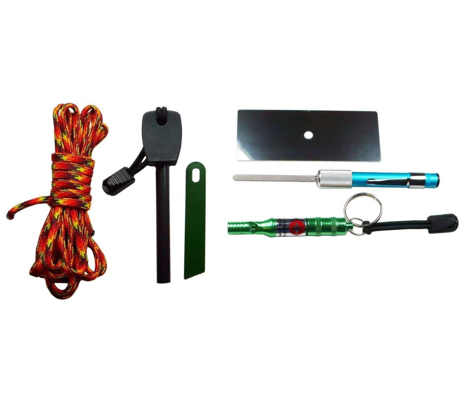 Cuchillo Nieto Chamán con kit plus con mango de katex marrón y hoja de acero Vanadio de 11.5 cm