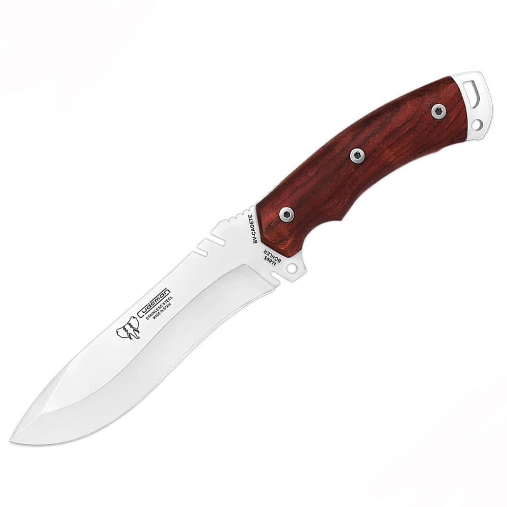 Cuchillo de supervivencia Cudeman Boina Verde Cadete Cocobolo kit...