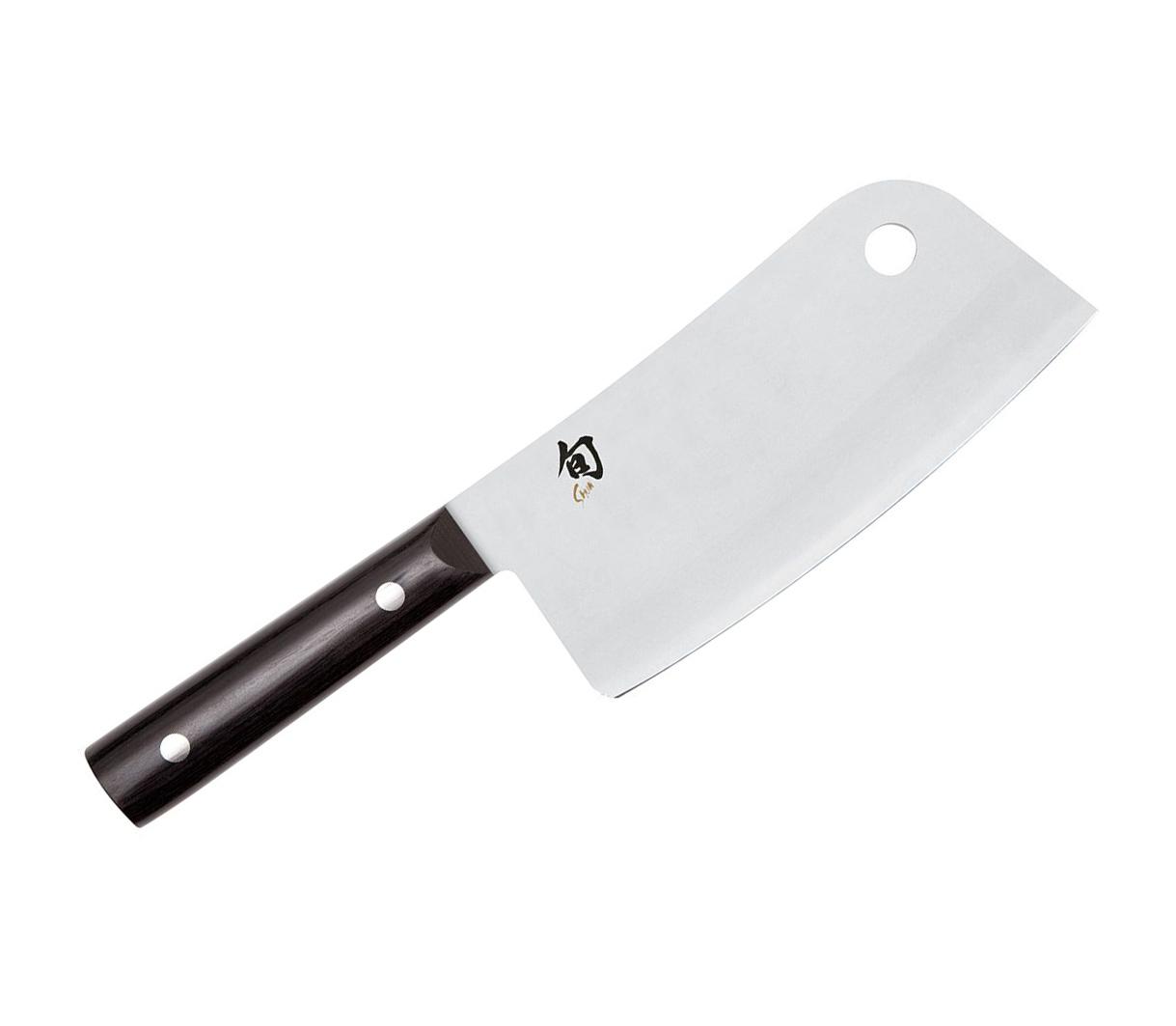 Hacha cortante Kai Shun Classic con mango de madera Pakka y hoja ...