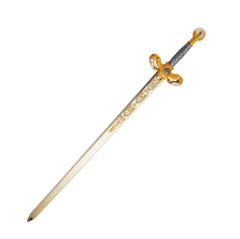 Espada americana con empuñadura decorada Marto 760