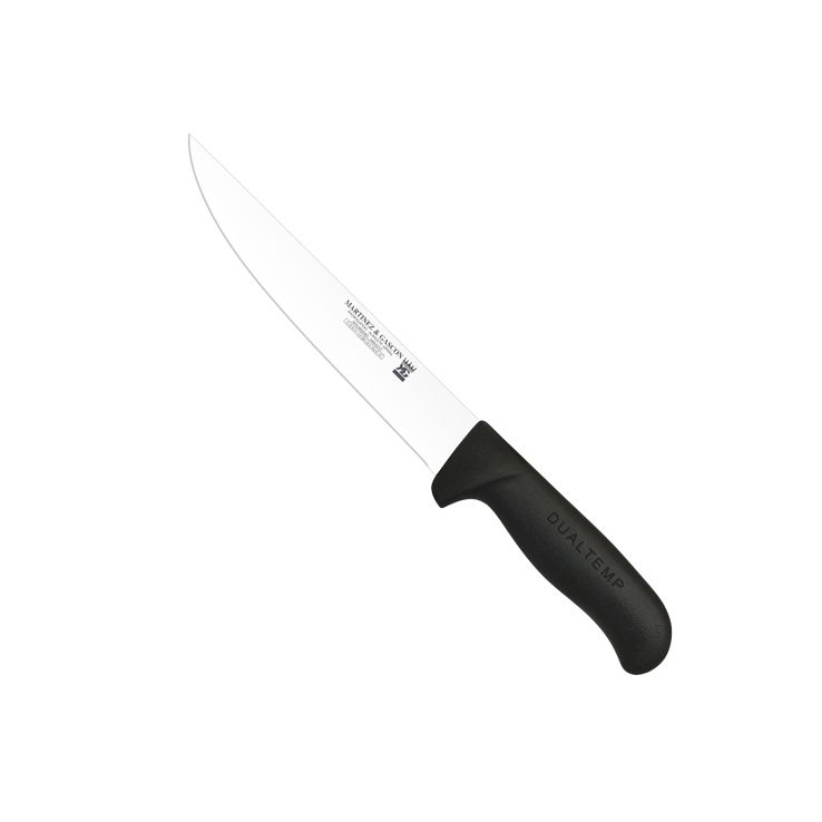 Cuchillo filetero recto con hoja de 19 cm y mango de polipropilen...