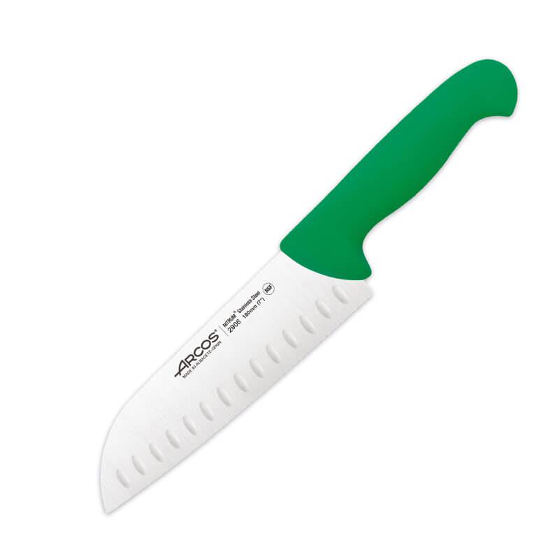 Arcos cuchillo Santoku serie 2900 con mango de polipropileno