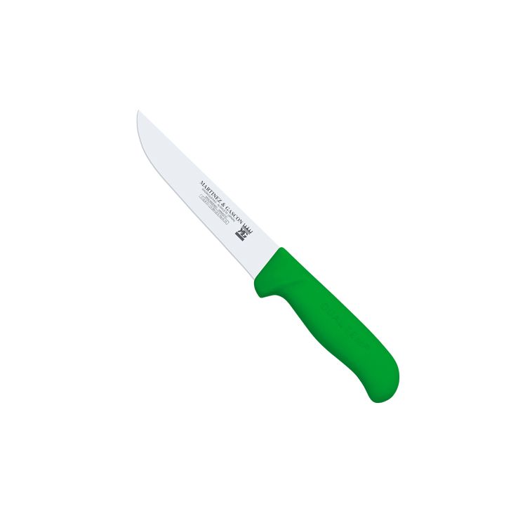 Cuchillo cocinero con hoja de 15.5 cm y mango de polipropileno ve...