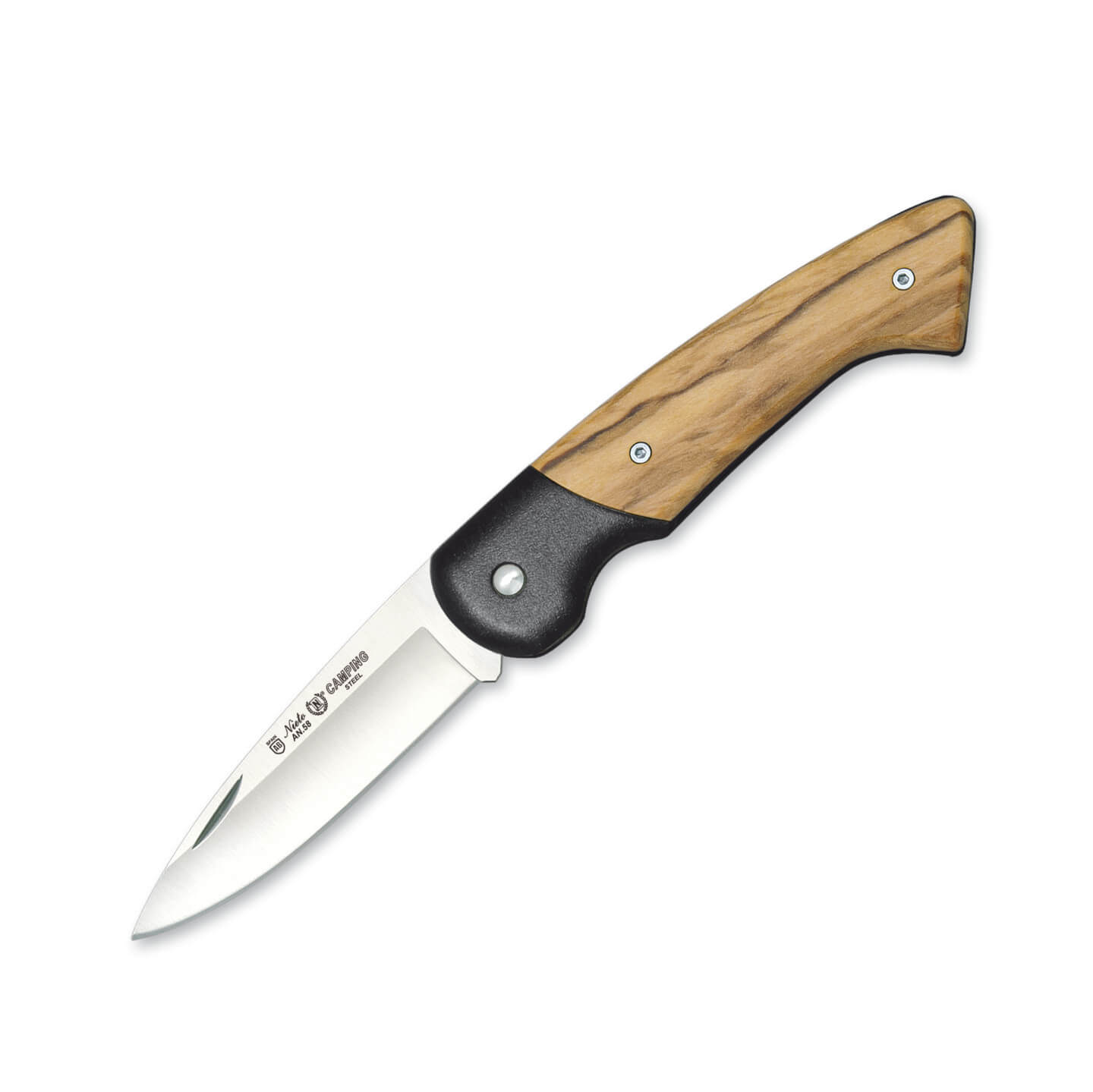 Navaja de bolsillo Nieto Camping con mango de madera de cocobolo ...