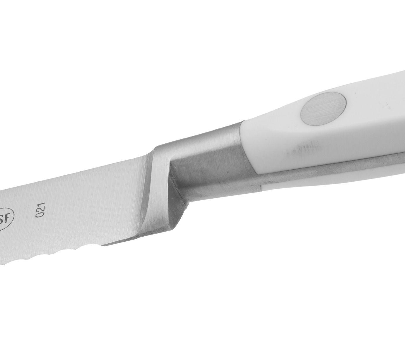 Cuchillo tomatero Arcos Riviera Blanca con hoja de 13 cm