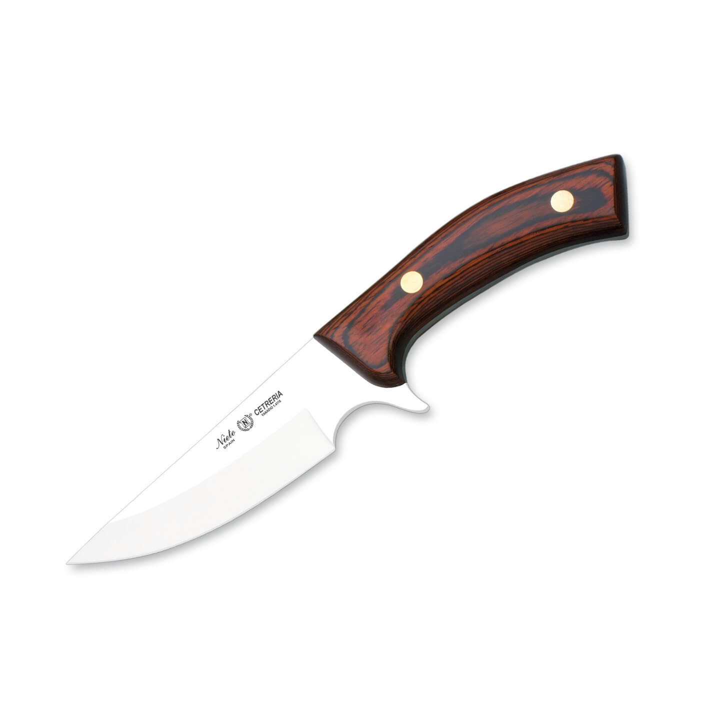 Cuchillo de caza Nieto Cetreria con mango de estamina y hoja de v...