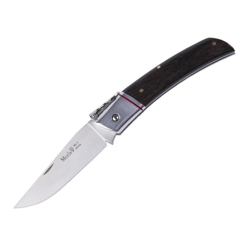 Muela NPQ Navaja de bolsillo con mango de madera de granadillo