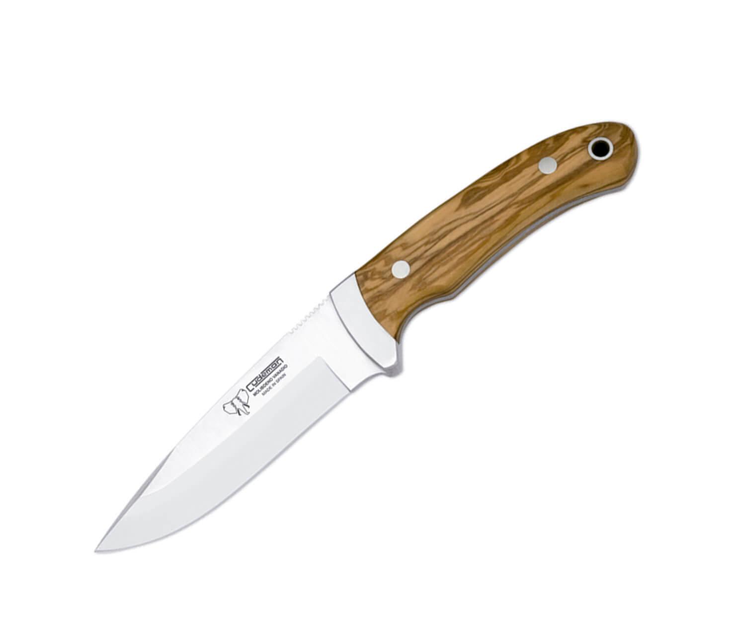 Cuchillo de caza Cudeman con punta drop point 290-L con puño de ...
