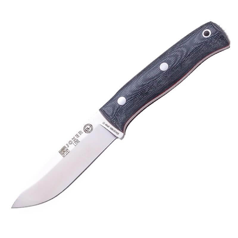 Joker BS9 Lynx con mango de micarta negra y funda Kydex con Ferro...