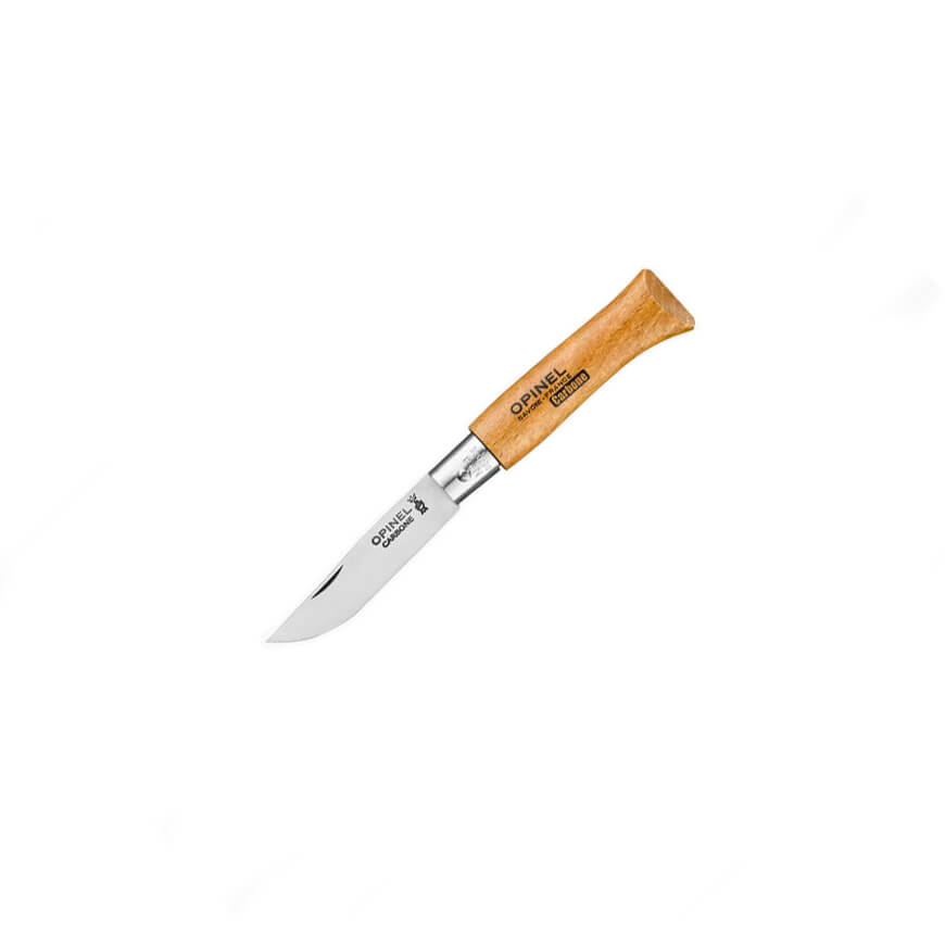 Navaja Opinel carbono Nº 4 con hoja de 5 cm