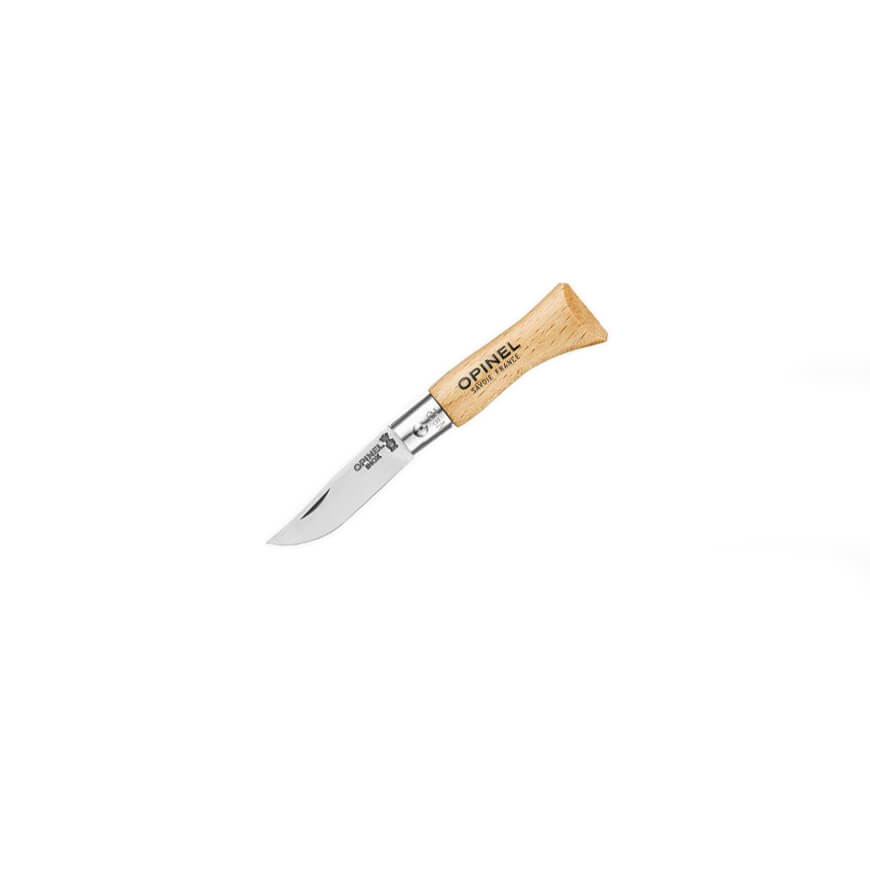 Opinel Nº 2 con hoja de acero inoxidable y mango de madera de ha...