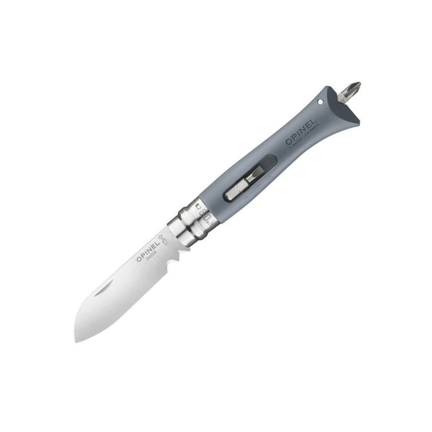 Opinel Nº9 Navaja Bricolaje color Gris