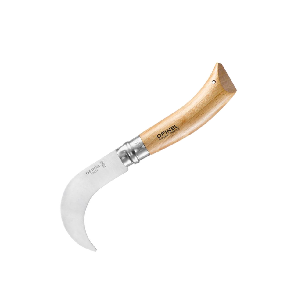 Crochet d'élagage Opinel N10. Lame en acier inoxydable de 10 cm.