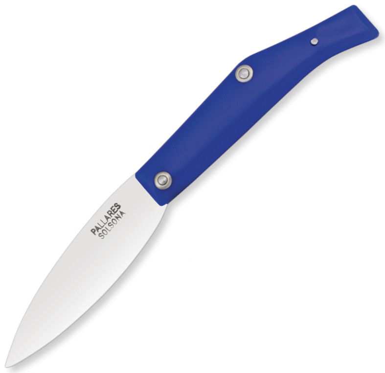 Navaja PALLARES Nº 00 con mango ABS azul y hoja de acero carbono...