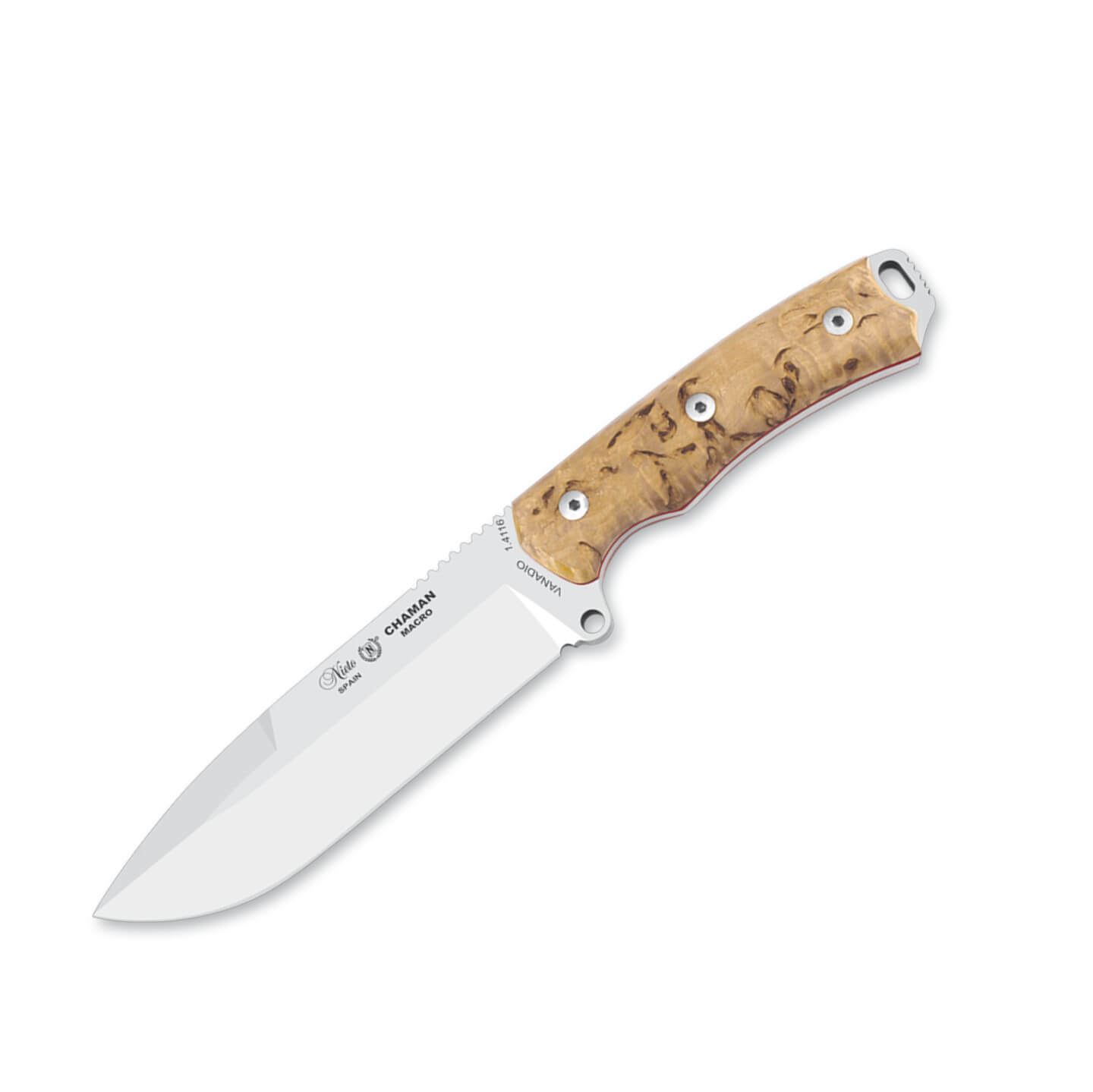 Cuchillo Nieto Chamán Macro con kit plus con mango de madera de ...